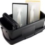 Set lavaggio piastrelle LUX, 3 pezzi, con secchio, spugna abrasiva e frattazzo per piastrellare.