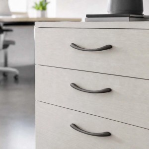 Maniglia mobile zama interasse 96 mm nero opaco