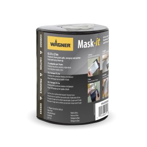 Wagner Mask-it pellicola protettiva, 0.53 x 21m, protegge dagli schizzi di vernice.