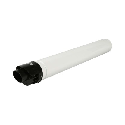 Tubo terminale coassiale per caldaia Baxi Ø 60-100 mm bianco