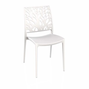 Sedia Tree 45x54x85 cm Bianco