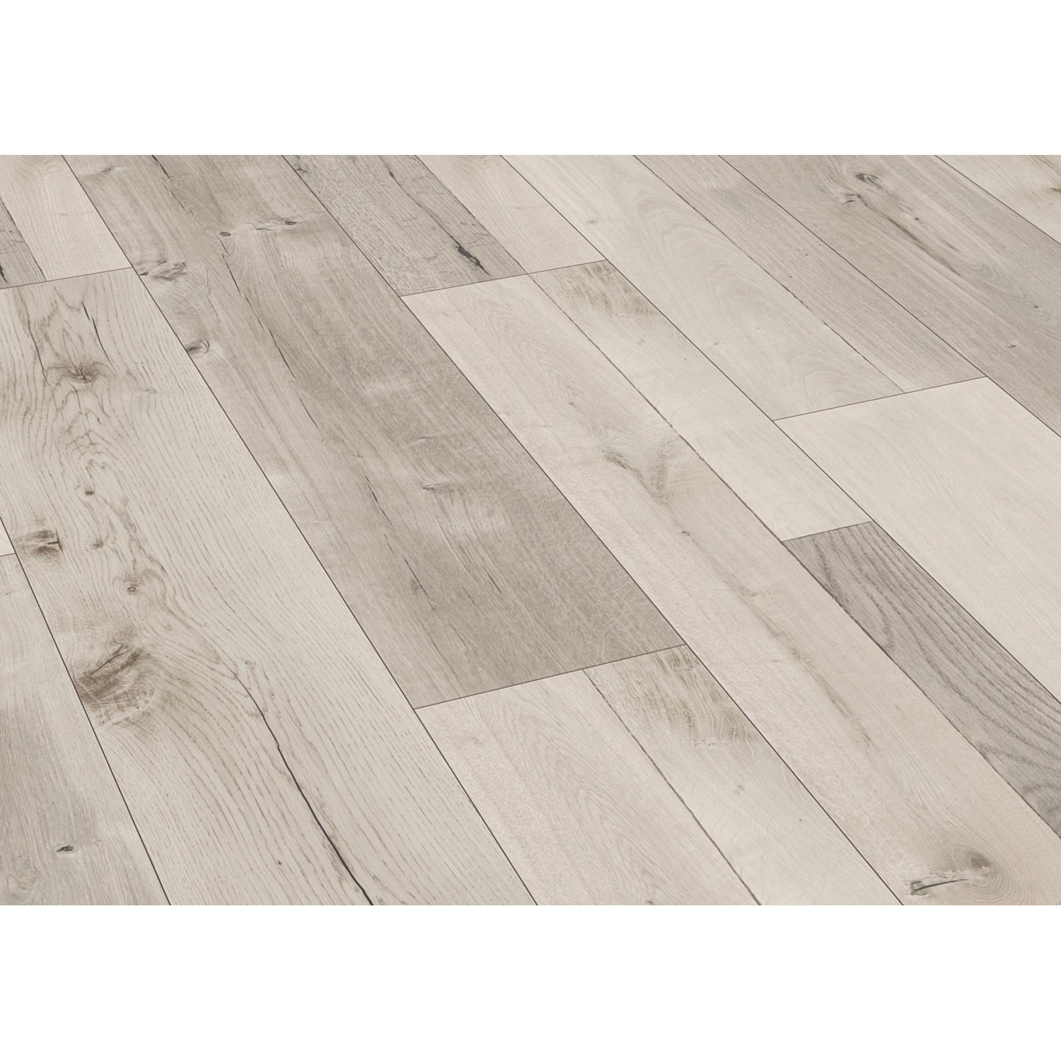 Pavimento in laminato Excellent Rovere Farco Urban, effetto legno chiaro per spazi abitativi e commerciali.