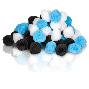 Gre Aqualoon palline filtranti 500g per sistemi di filtraggio piscina, blu, nero, bianco.