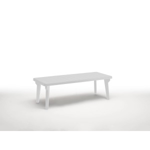 Tavolo da giardino bianco t.b.t. per esterni.