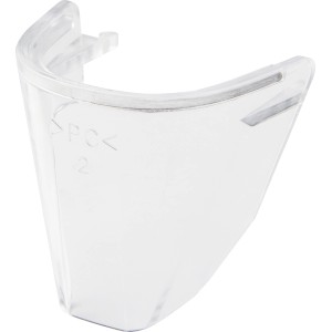 Protezione antischegge di ricambio per seghetto alternativo a batteria LUX A-ST-20, trasparente.