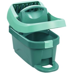 Leifheit Wischtuchpresse Profi con ruote, 8 l, per attrezzature di pulizia. Verde.