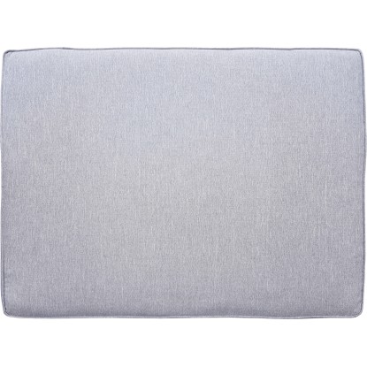 Cuscino seduta per poltrona da esterno Olea grigio 84x64x9 cm