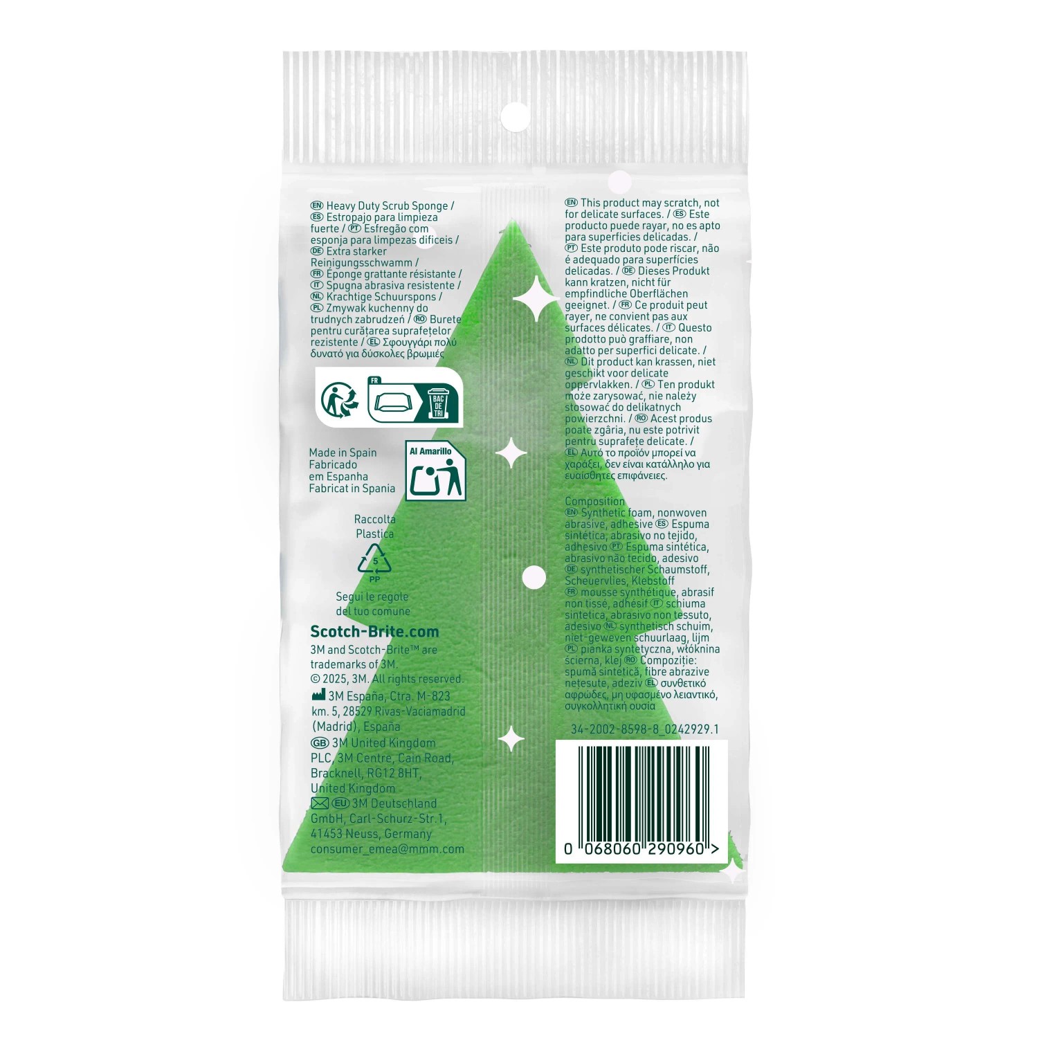 Spugna abrasiva Scotch-Brite Holiday edition_2
