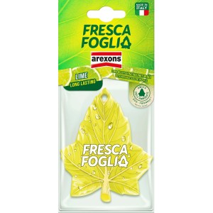 Fresca Foglia profumatore auto lime, a forma di foglia per un profumo fresco in auto.