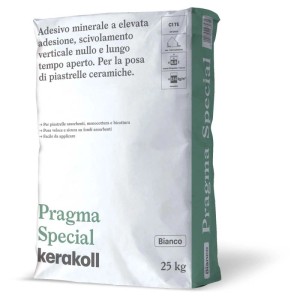 Colla per piastrelle adesivo minerale Special 25 kg bianco