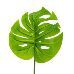 Pianta artificiale in plastica Monstera h120 cm