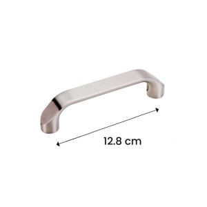 Maniglia mobile zama interasse 128 mm nichel satinato