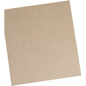 Pannello t.b.t., tagliato o prefabbricato, in beige chiaro.