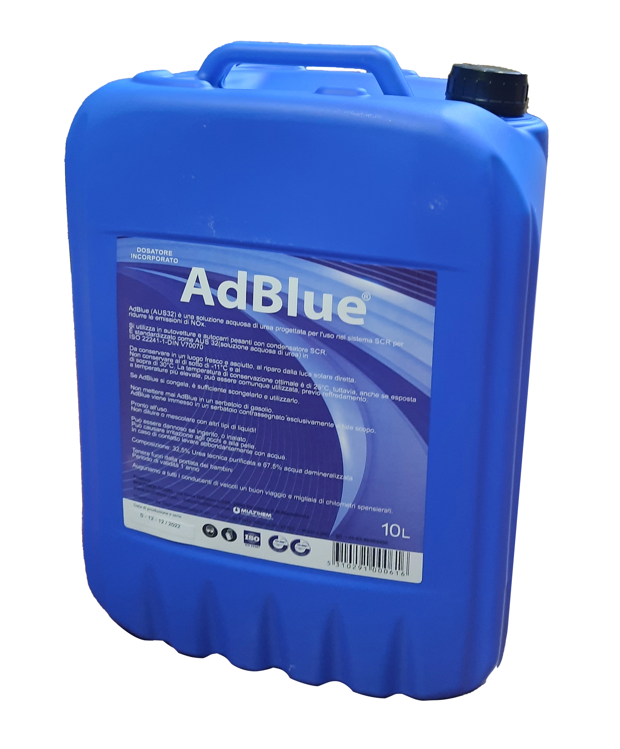 Ad Blue additivo per motori diesel 10 litri