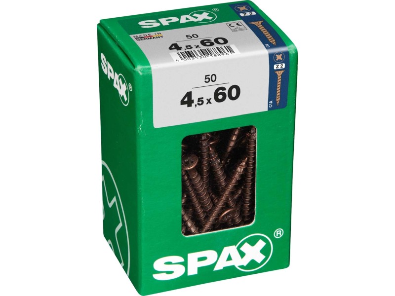 Spax Pozi GIALLO Viti Per Legno Con Svasatura-diverse Dimensioni - Foto 10