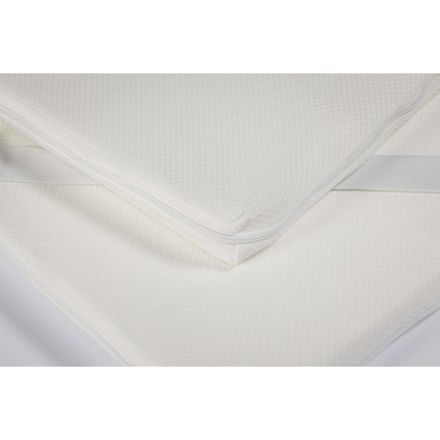 SHAULA - Topper Matrimoniale 160X190 JENO, spessore 8 CM, Coprimaterasso in  memory foam con cinghie elastiche. Durezza Media