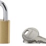Lucchetto color ottone con chiave, Categoria: Lucchetti