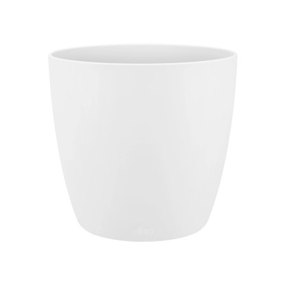 Vaso per piante rotondo Elho Brussels Mini Ø 12,5 bianco