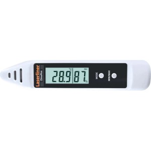 Termoigrometro digitale per misurare temperatura e umidità.