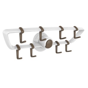 Utensile da cucina t.b.t. con 6 ganci per l'organizzazione della cucina.