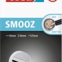 Portarotolo di ricambio Tesa Smooz, cromato, per montaggio a parete senza forare, design moderno per il bagno.