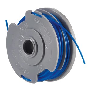 Bobina di ricambio LUX T 396 con doppio filo blu per tagliaerba, Ø 1,5 mm, 2 x 5 m.