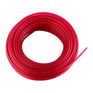 Filo per decespugliatore LUX rosso, 2,4 mm x 15 m, arrotolato per tagliaerba e decespugliatori.