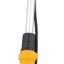 Bruciatore per erbacce t.b.t. giallo con manico telescopico per OBI. Controllo efficace delle erbacce.