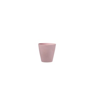Coprivaso in plastica riciclata Swingmood 13 cm rosa