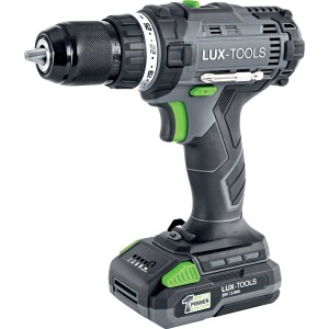 Avvitatore a batteria LUX-Tools, avvitatore a batteria per fai da te e professionisti