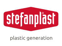 STEFANPLAST Cassettiera Plastica 4 cassetti 40x40x80 cm Bianco 30400  Elegance