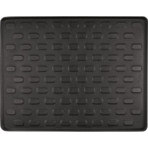 Tappetino baule auto antracite in PE robusto, 70x90 cm, con struttura antiscivolo per protezione interni.