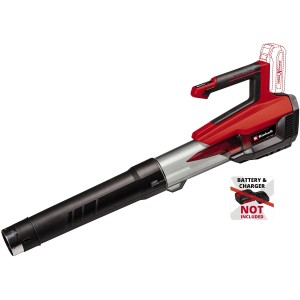 Soffiatore a batteria Einhell Power X-Change GP-LB 18/200 Li E-Solo (senza batteria/caricabatterie) in rosso/argento/nero.