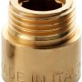 Raccordo filettato in ottone, Made in Italy.
