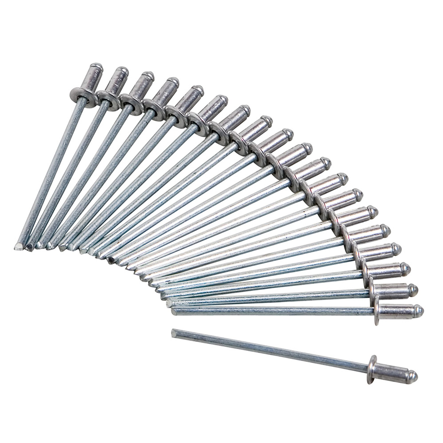 Rivetti 3/32 X 1/8 100 Rivetti Ciechi In Acciaio Inox POP - Misura 3/32" X 1/8", Per Impugnatura, Fatto In USA Rivetti Ciechi Acciaio - Foto 7