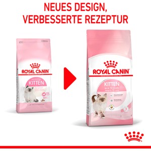 Royal Canin Kitten cibo secco, confezione da 2kg per gattini fino a 12 mesi.
