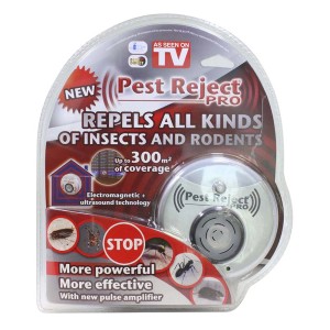 Pest Reject Pro: Repellente per insetti e roditori a ultrasuoni.