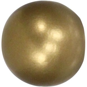 Pomello terminale dorato per bastone/binario per tende.