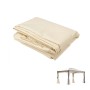 Pannelli laterali beige per gazebo, accessori per la protezione solare