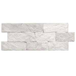 Rivestimento in gres porceallanto bianco 16x40 cm 0,96 m²