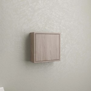 Pensile bagno t.b.t. quadrato effetto legno.