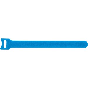Fascetta a strappo blu, 200 mm x 16 mm, per raggruppare e fissare.