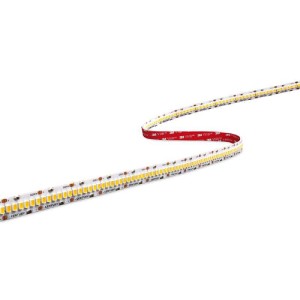 Striscia LED flessibile t.b.t. con retro autoadesivo per una facile installazione.