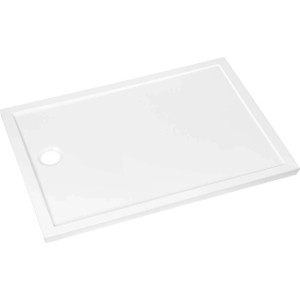 Piatto doccia acrilico rettangolare Idrostile Praim 120x80 cm bianco