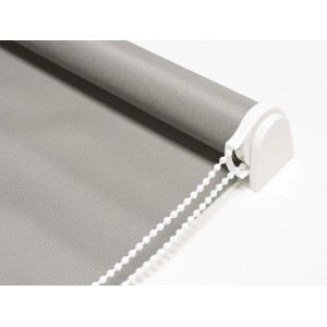 Tenda a rullo semifiltrante grigio chiaro 90 x 252 cm