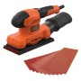 Levigatrice orbitale Black+Decker BEW220 (150 W) con carta vetrata