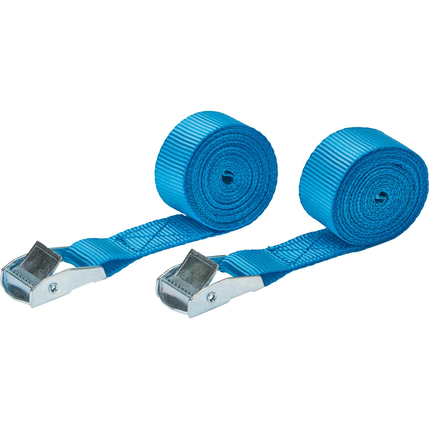 6 cinghie di fissaggio resistenti fino a 250 kg; larghezza 25 mm, 1 pezzo da 3 m, 4 m, 5 m e 6 m in nero, blu, rosso, giallo fluo, verde oliva