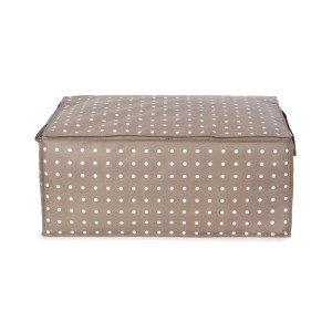 t.b.t. Organizer armadio, beige a pois bianchi.