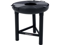 Barbecue A Carbonella Portatile Ottawa - Con Coperchio, Gambe In Metallo E Griglia, 41x26x36 Cm, Ideale Per Giardino, Terrazzo E Campeggio
