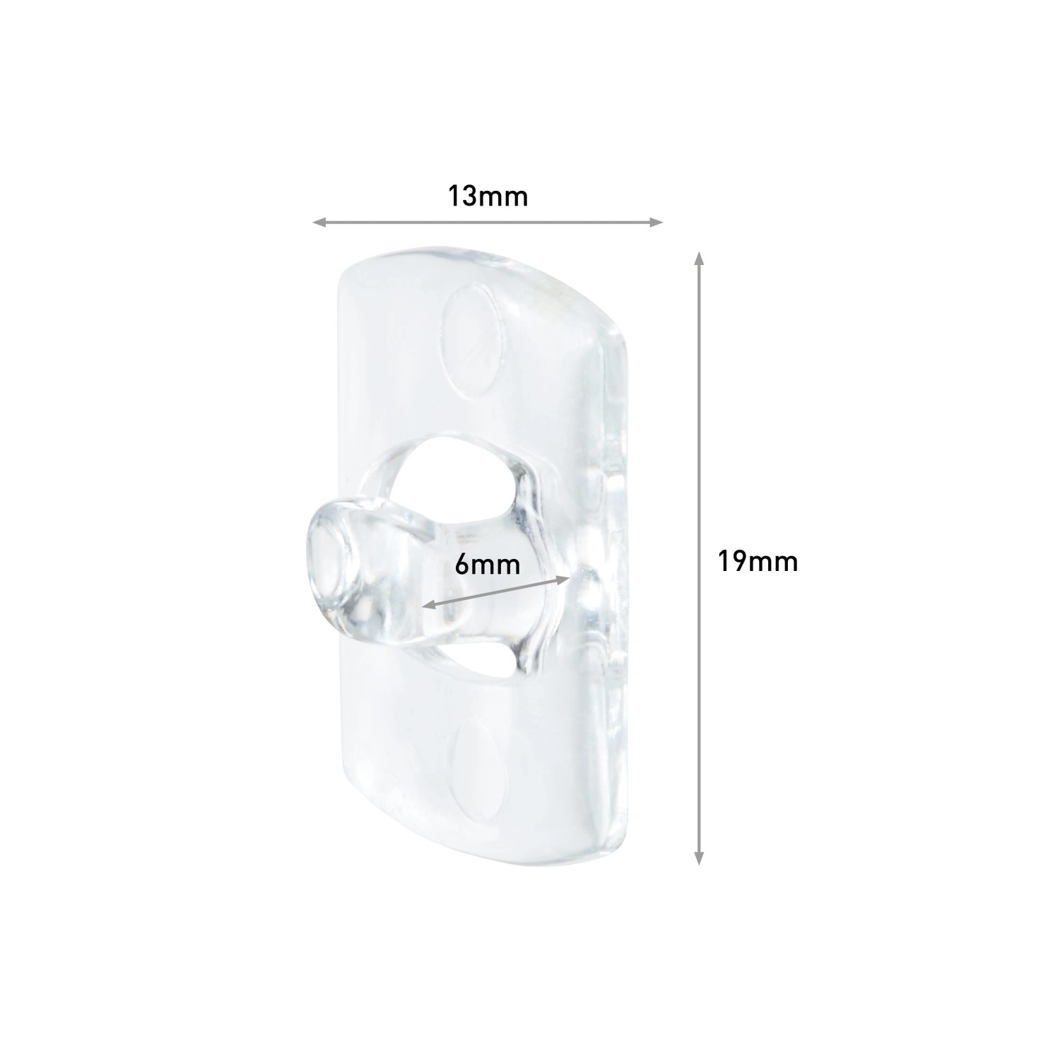 60 Clip Adesive Per Cavi, Piccole E Trasparenti, Per Organizzare Fili USB, Ethernet E Luci Fai Da Te